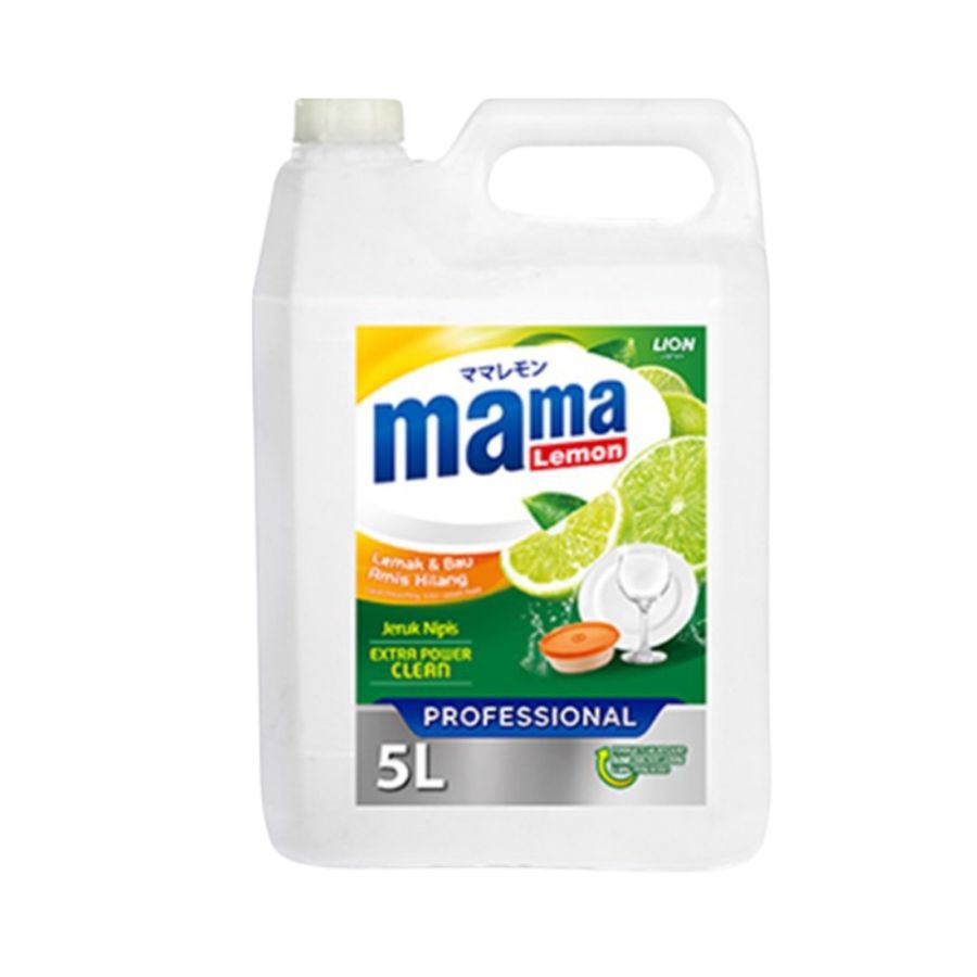 Mama Lemon Professional Jeruk Nipis Cairan Pencuci Piring Jerigen 5liter