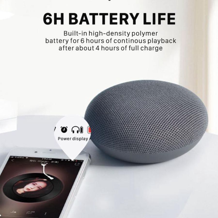 KiiP Round Bluetooth Wireless Speaker Portable Y6 1pcs