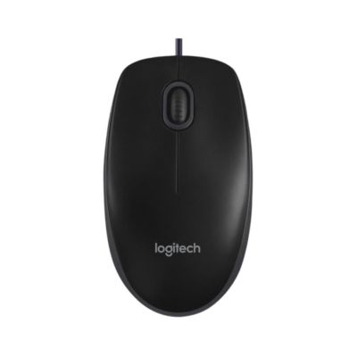 Logitech B100 Mouse Kabel USB Optical