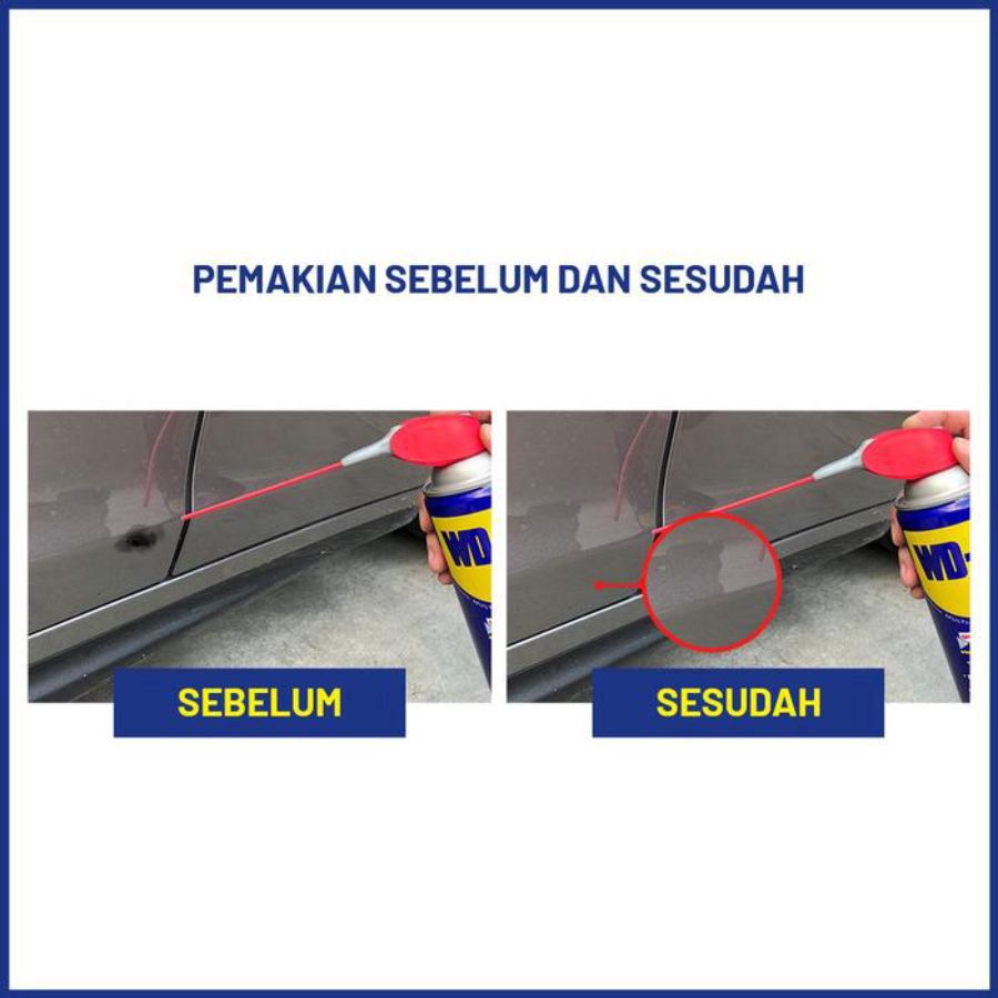 WD-40 Pelumas Spray Serbaguna Smart Straw 220ml