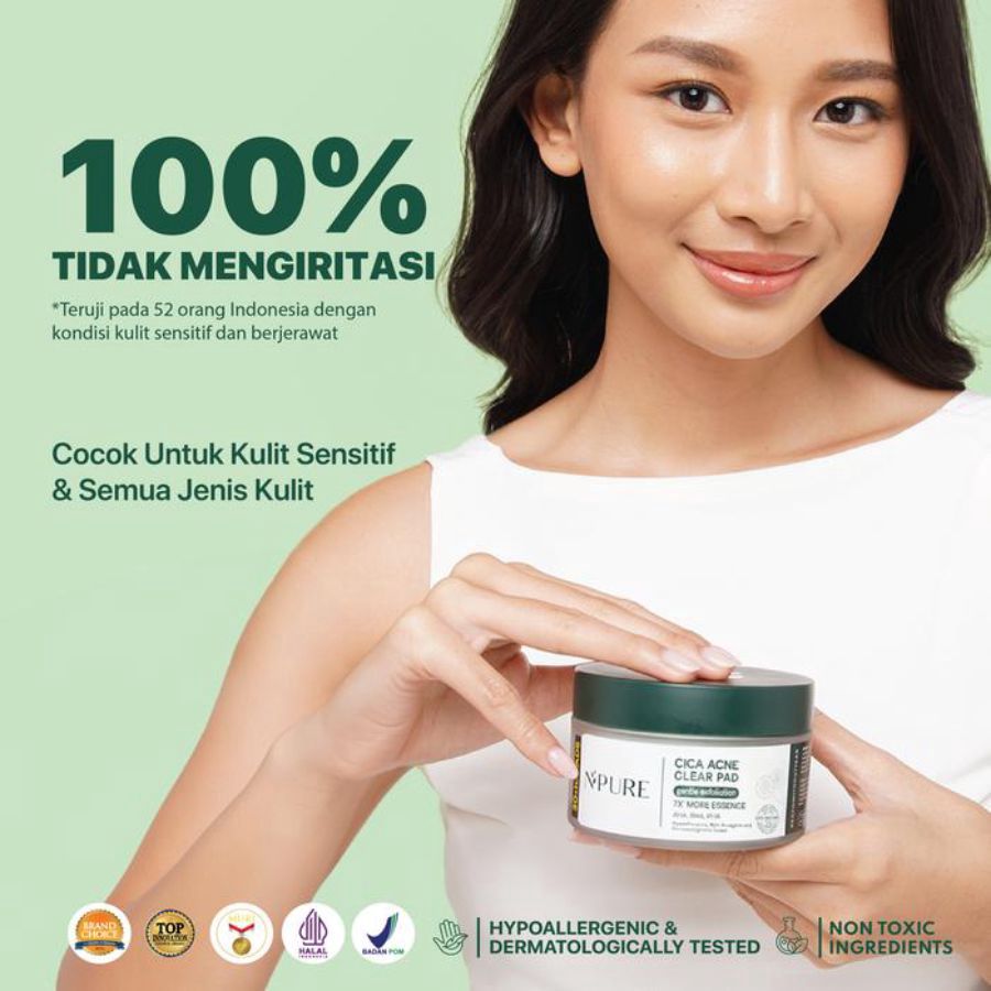Npure Cica Acne Gentle Exfoliation Clear Pad 40sheets