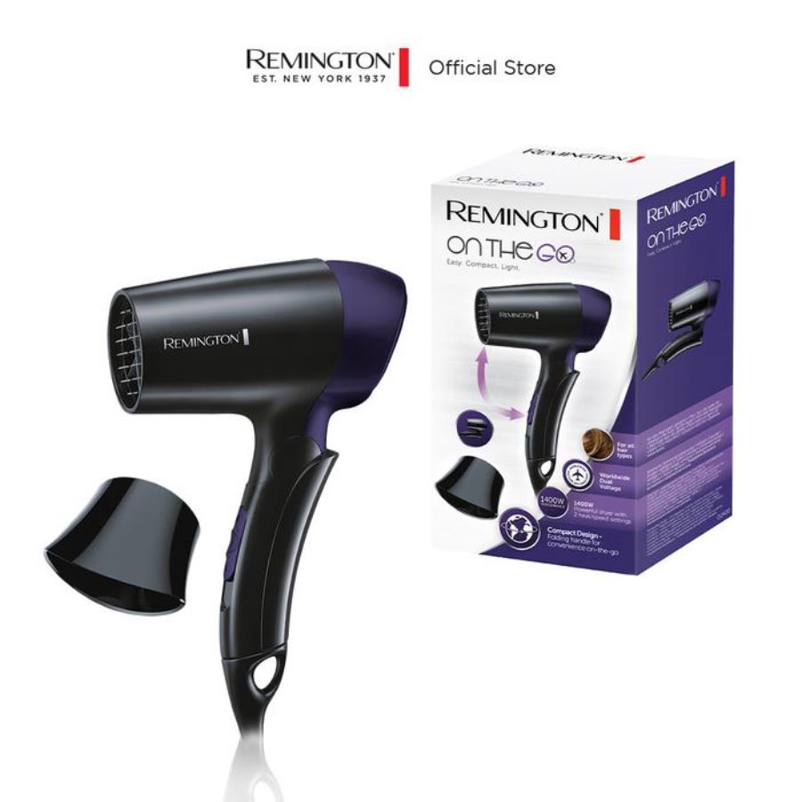 Remington Hairdryer Travel Dryer 1400 D2400 1pcs