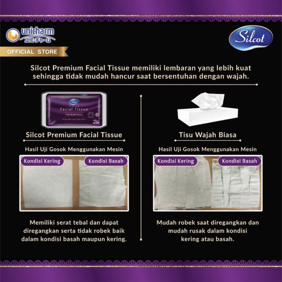 Silcot Premium Tisu Wajah 40sheets