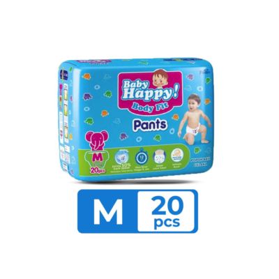 Baby Happy Body Fit Pants Diapers M20