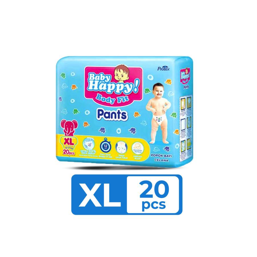Baby Happy Body Fit Pants Diapers XL20 1pack