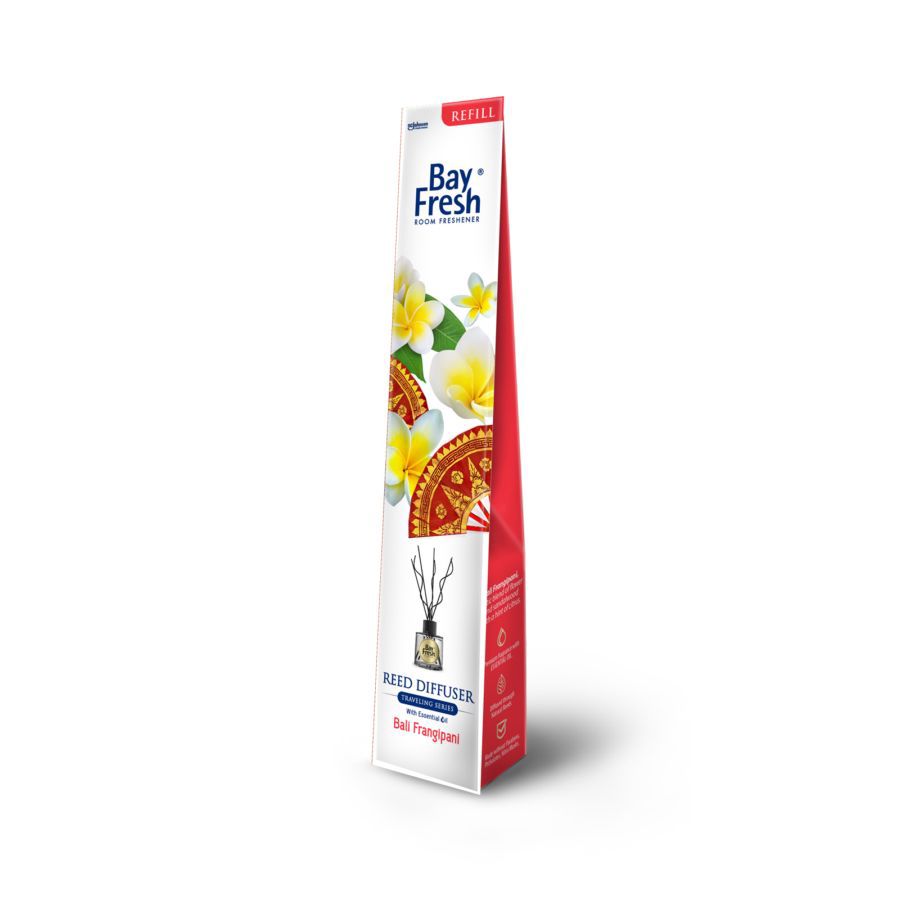 Bayfresh Bali Frangipani Reed Diffuser Refill 30ml