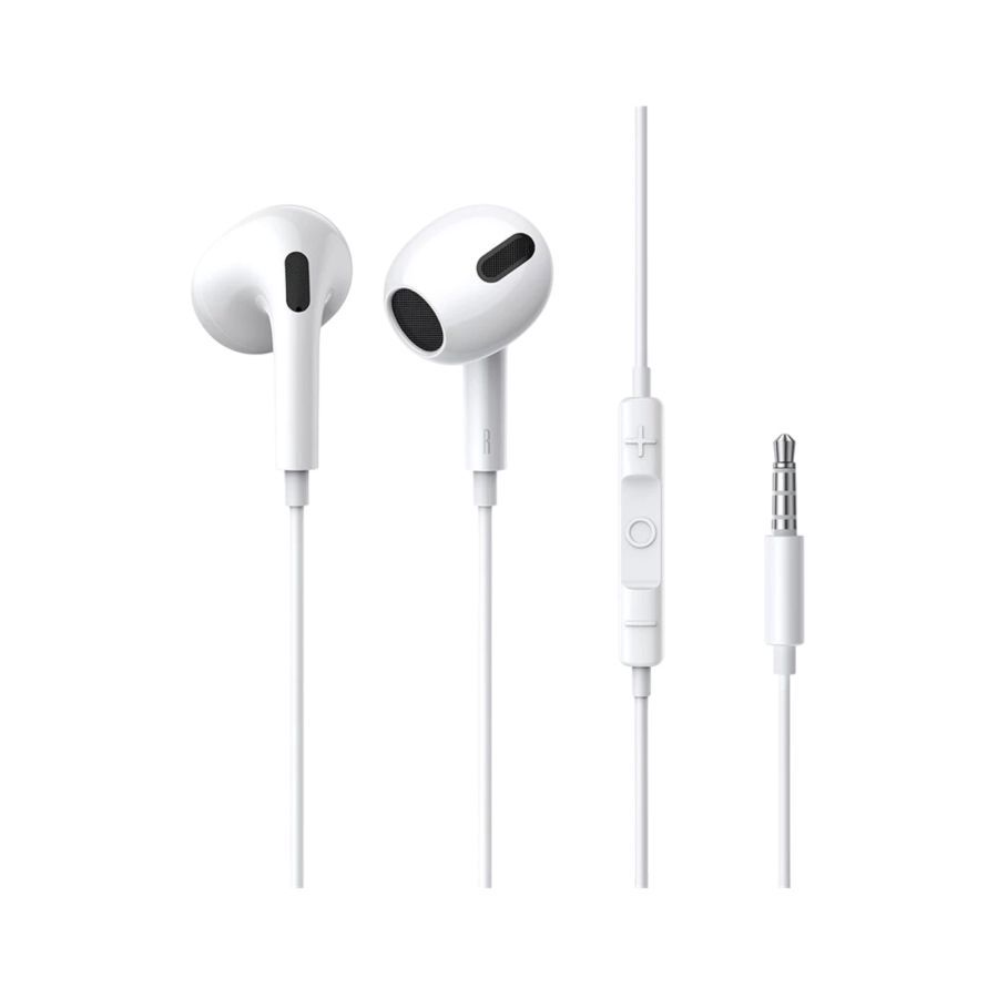 Baseus Encok 3.5mm lateral in-ear Wired Earphone H17 White 1pcs