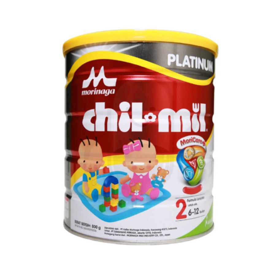 Morinaga Chil Mil Platinum 2 Moricare+ 6-12 Bulan 800gram