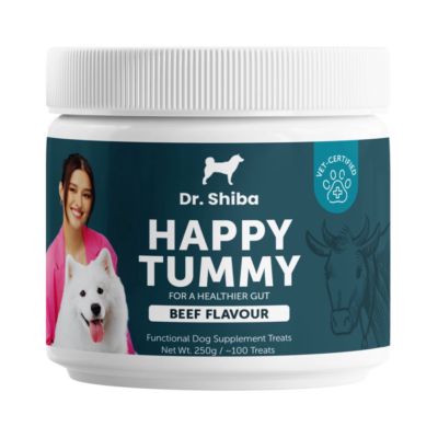 Dr. Shiba Happy Tummy Beef Flavour Dog Suplement Treats
