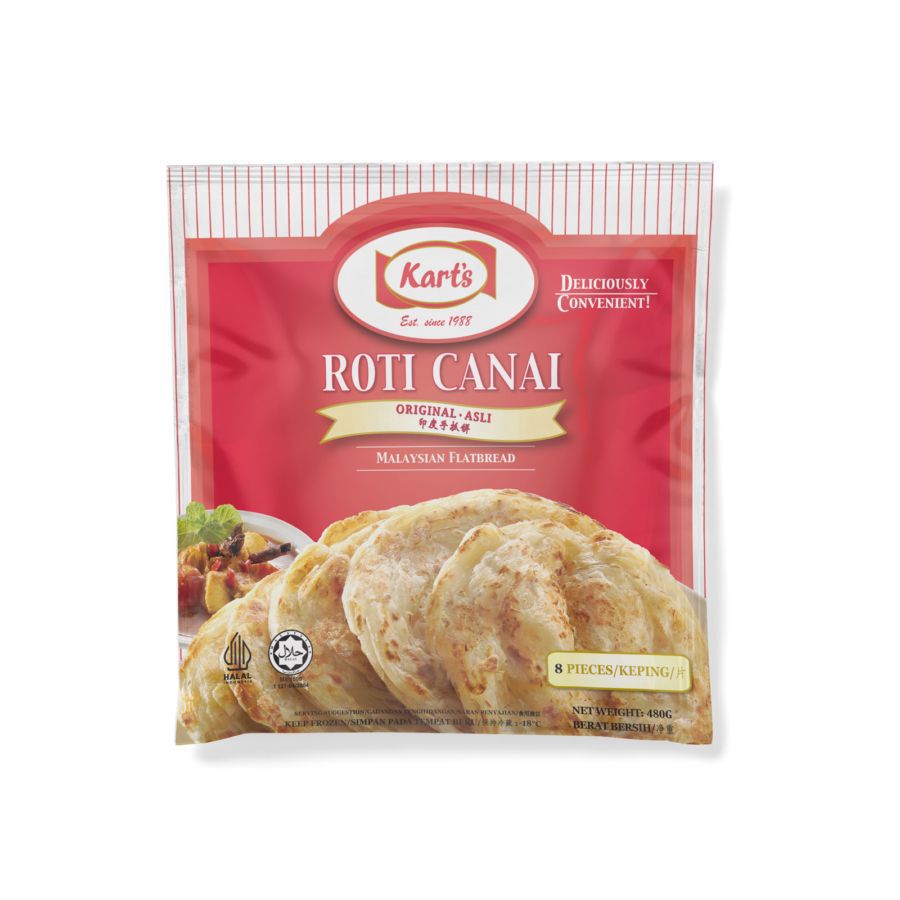 Kart's Roti Canai 8pcs 480gram