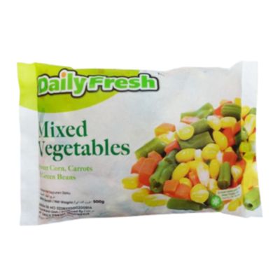 Daily Fresh Mixed Vegetables 500gram