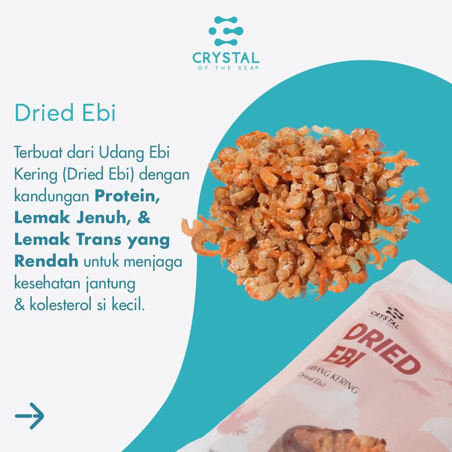 Crystal Of The Sea Dried Ebi 80gram