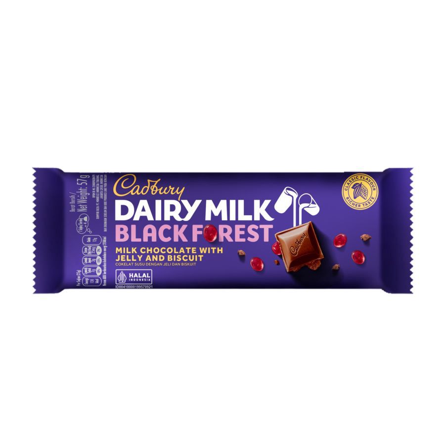 Cadbury Dairy Milk Black Forest Cokelat 52gram