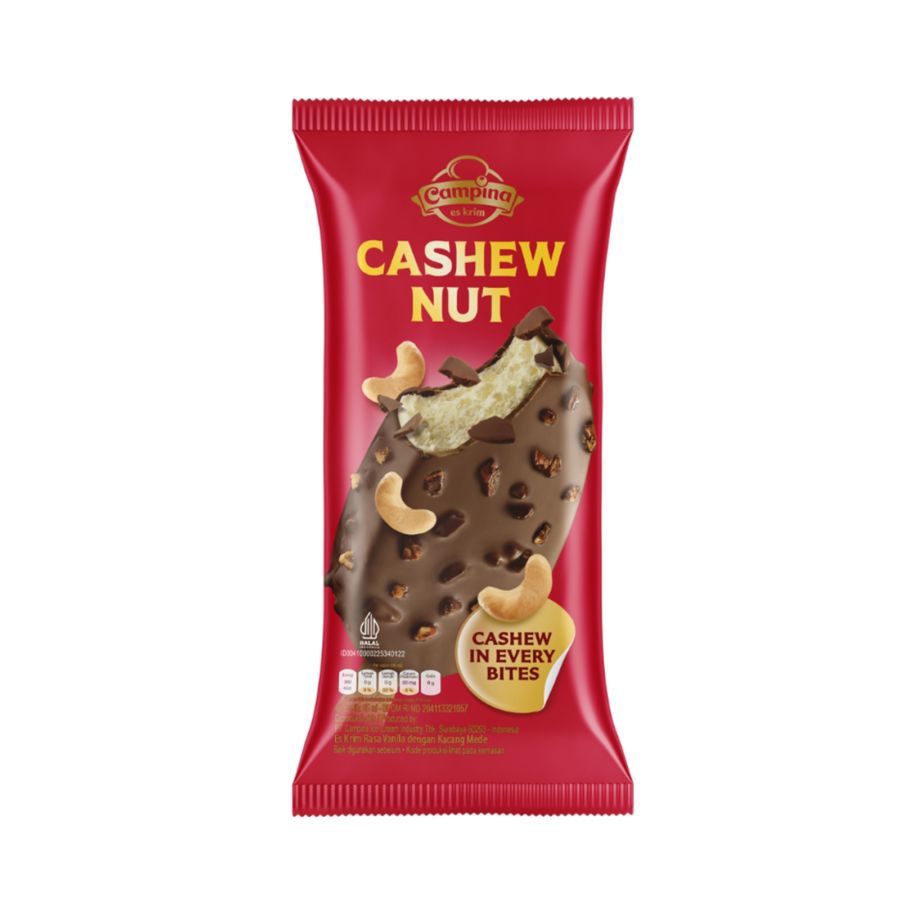 Campina Es Krim Cashew Nut 90ml