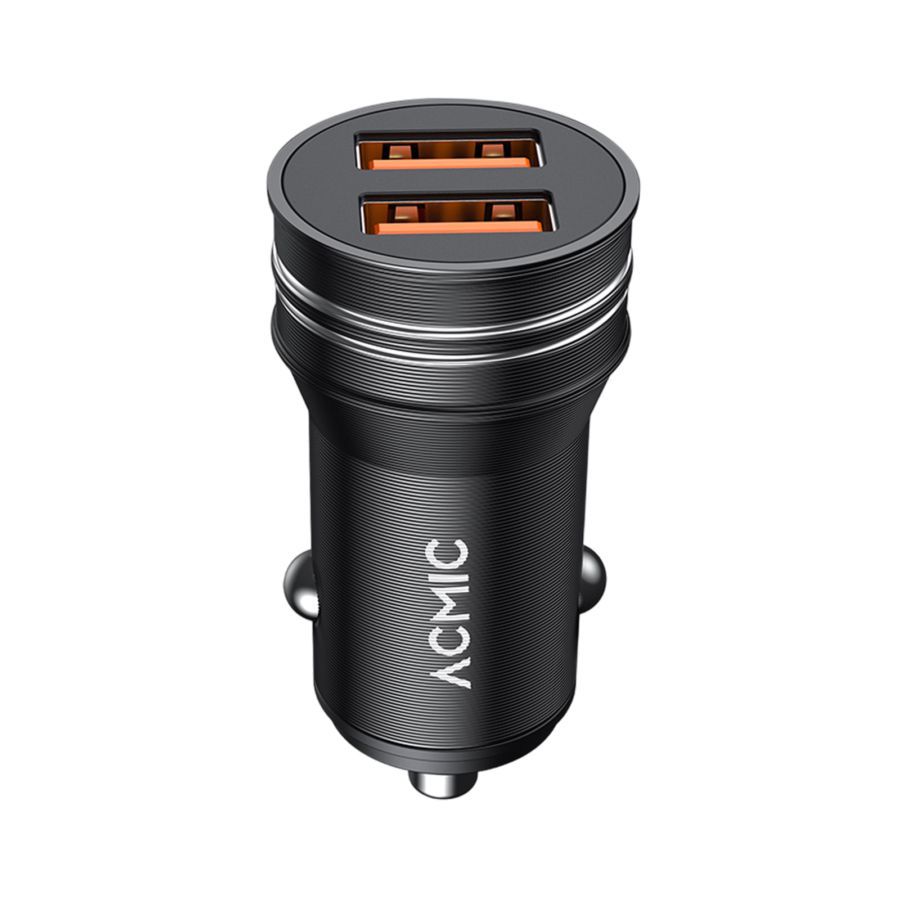 ACMIC Car Charger Adaptor Dual USB 24 Watt CC02 1pcs