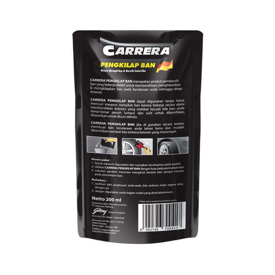 Carrera Pengkilap Ban 200ml