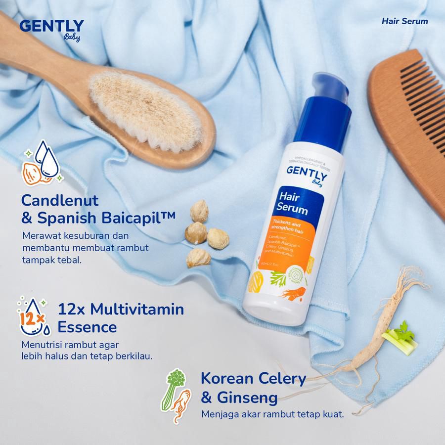 Gently Baby Hair Serum For Baby 60ml