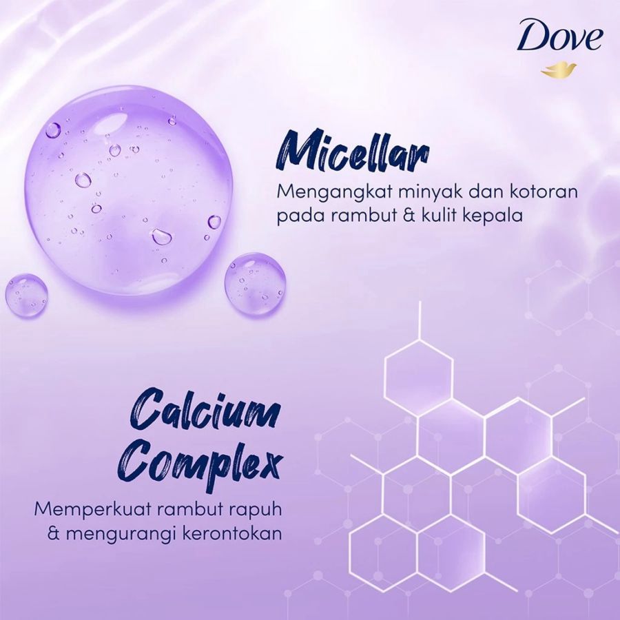 Dove Hair Boost Nourishment Micellar Shampoo 430ml