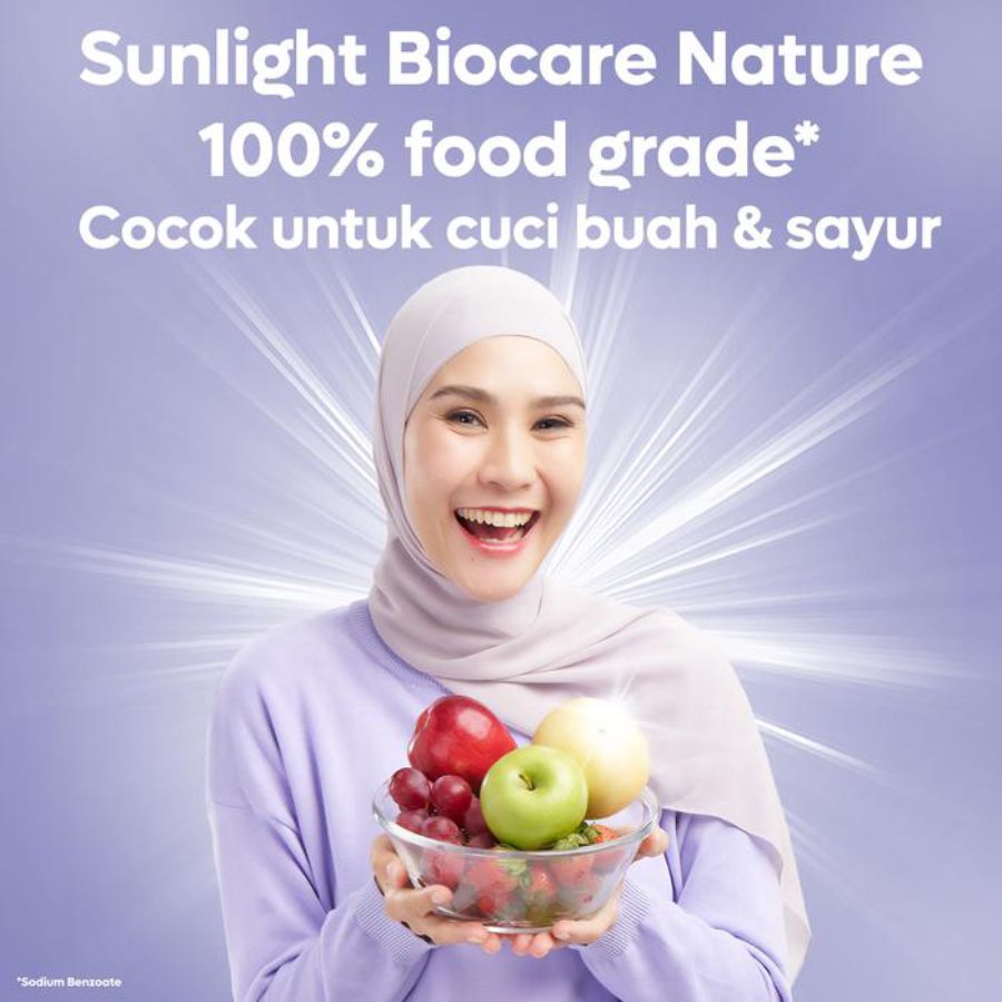 Sunlight Biocare Nature Bluberries Cairan Pencuci Piring 675gram