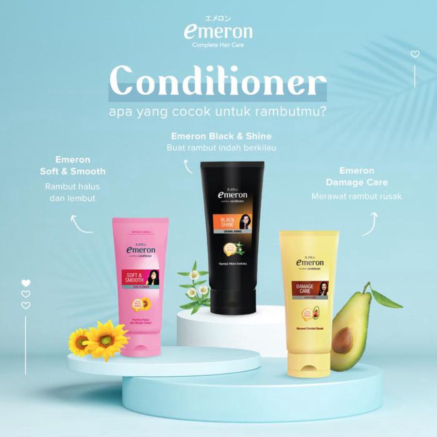 Emeron Soft & Smooth Avocado & Coconut Oil Nutritive Conditioner 170ml