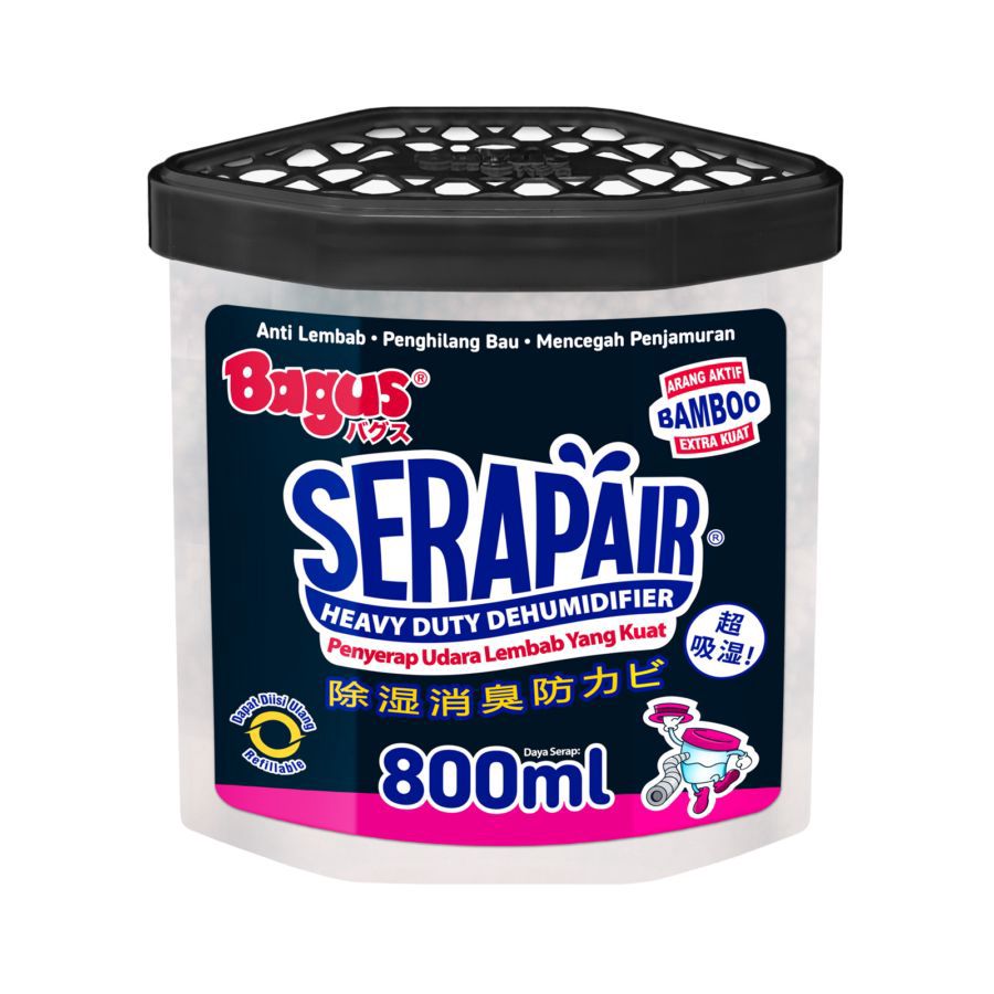 Bagus Serapair Charcoal Box 800 ml 800ml