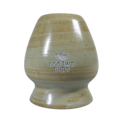 One Two Cups Whisk Stand Matcha Chasen Tate Dudukan Pengaduk - D-34 - Yellow