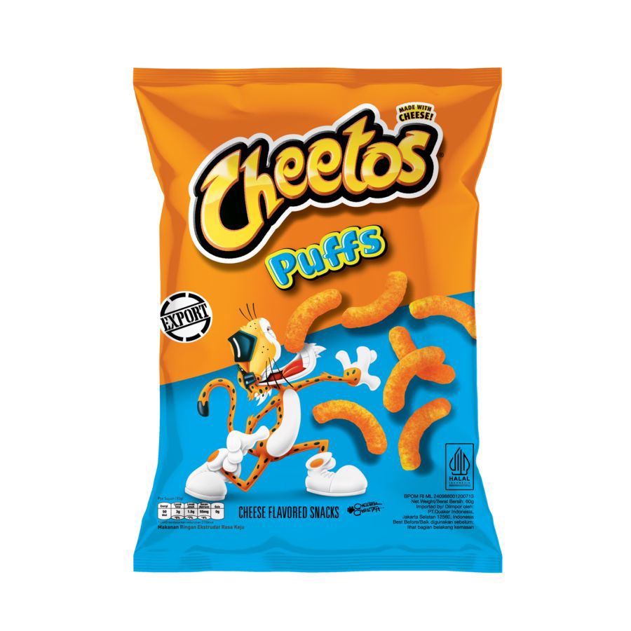 Cheetos Puffs Makanan Ringan Rasa Keju 60gram