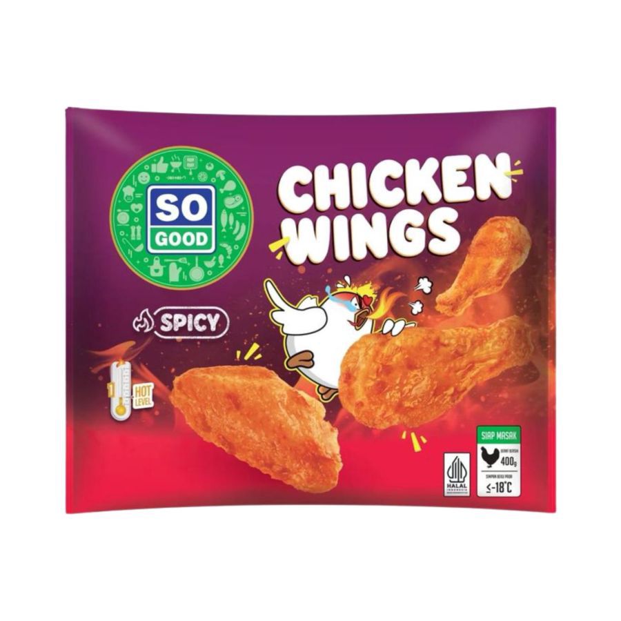 So Good Spicy Wing Ayam Bumbu 400gram