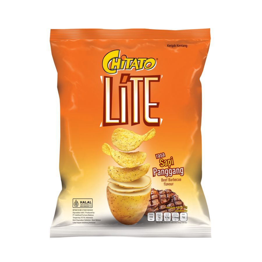 Chitato Lite FOTW rasa Grilled Prime Ribs Keripik Kentang 65gram