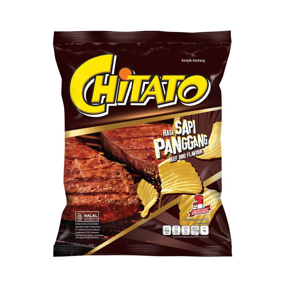 Chitato Sapi Panggang Keripik Kentang 65gram