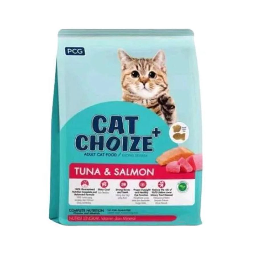 Cat Choize Plus Tuna & Salmon Adult Makanan Kucing 1200gram
