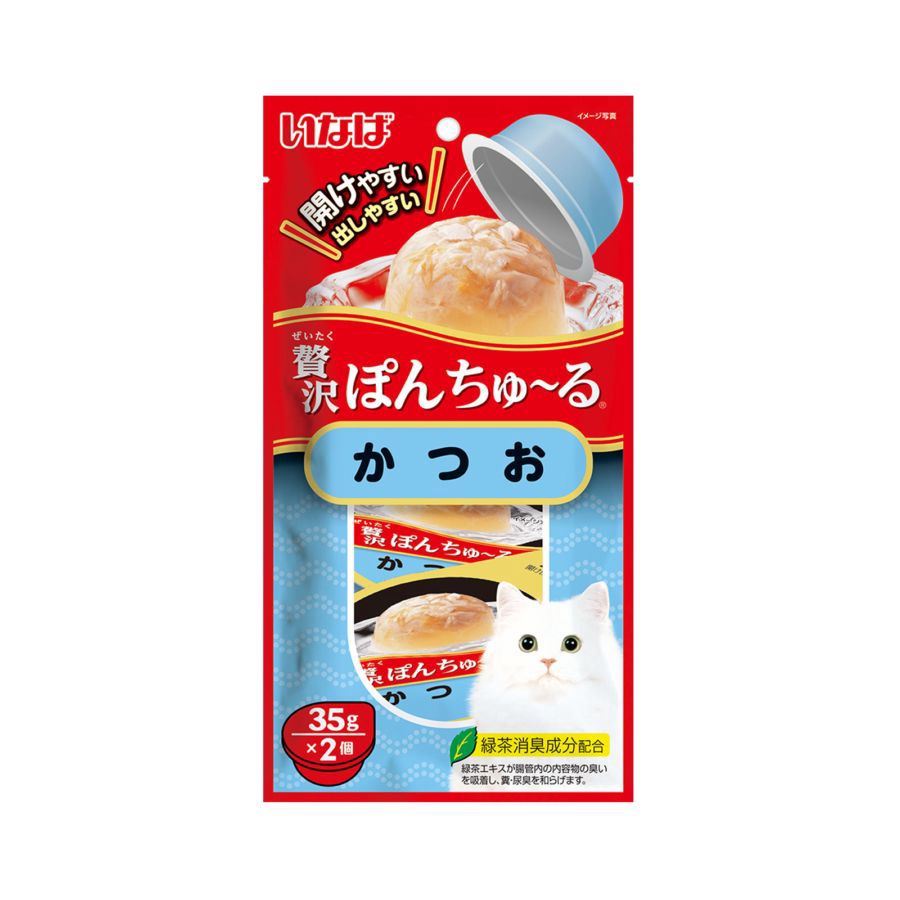 CIAO Pon Churu Bonito Snack Kucing 2 Cup x 35 gram 1pack