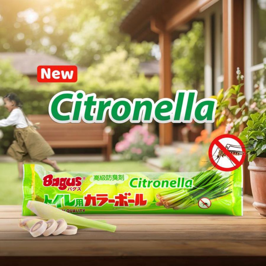 Swallow Toilet Colour Ball Citronella Kapur Barus 5pcs