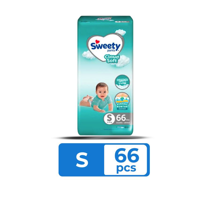 Sweety Max Protection - Silver Upgrade Pants Diapers S66 1pack