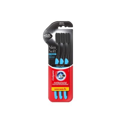 Colgate Slim Soft Charcoal Ultra Soft Tootbrush