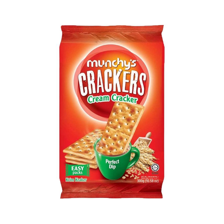 Munchy'S Cream Crackers Biskuit 300gram