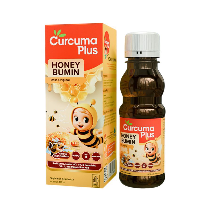 Curcuma Plus Honey Bumin Original Suplemen 100ml