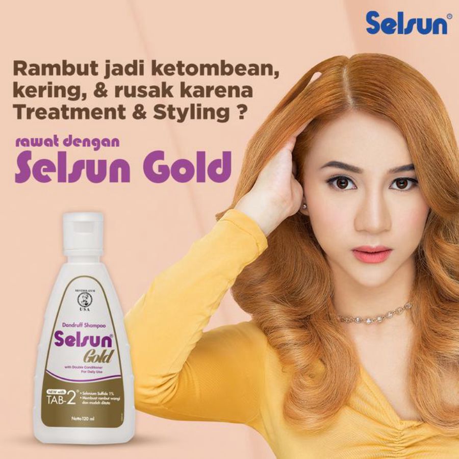 Selsun Gold Double Conditioner Anti Dandruff Shampoo 120ml