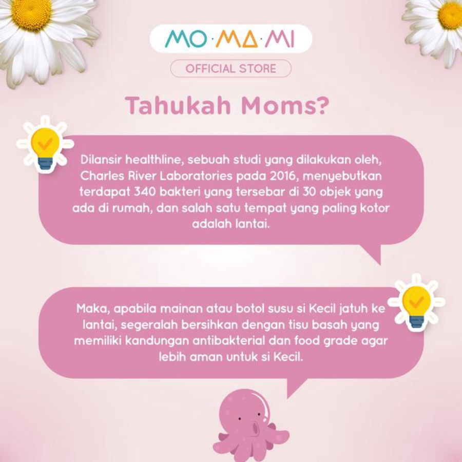Momami Pacifier & Bottles Wet Wipes 30sheets