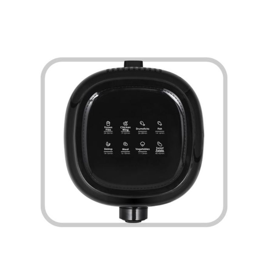 Cosmos Air Fryer Vanilla Series Kapasitas 3L 650W Black CAF6600B 1pcs
