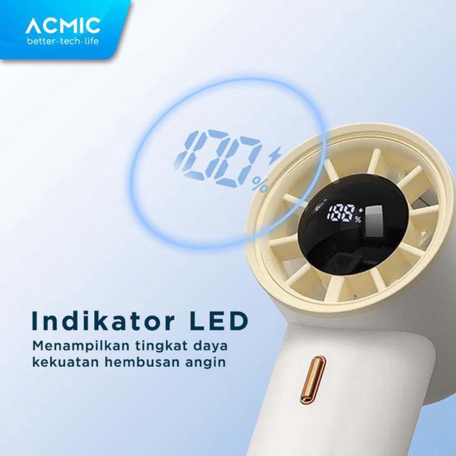 ACMIC Mini Fan White MF01 1pcs