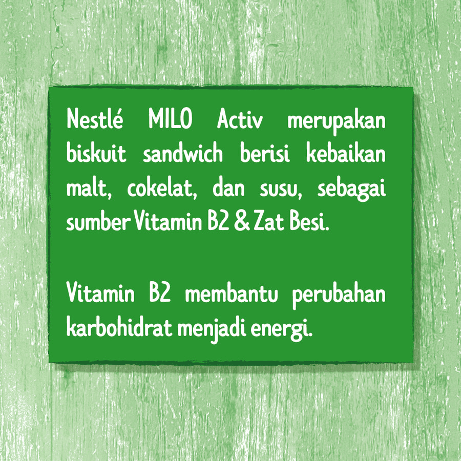 Milo Activ Original Biscuits 104gram