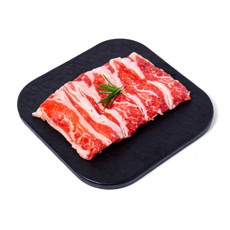 Daging Shortplate Slice US Astro Farm 250gram
