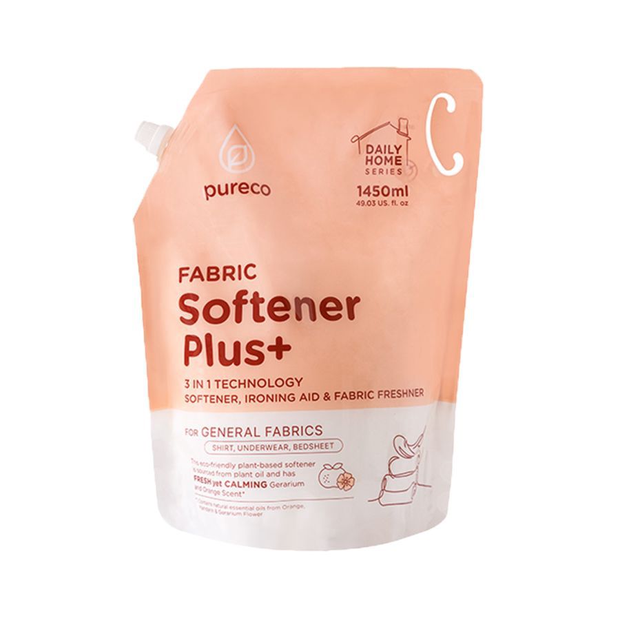 Pureco Daily Home Fabric Softener Plus Pelembut Pakaian 1450ml