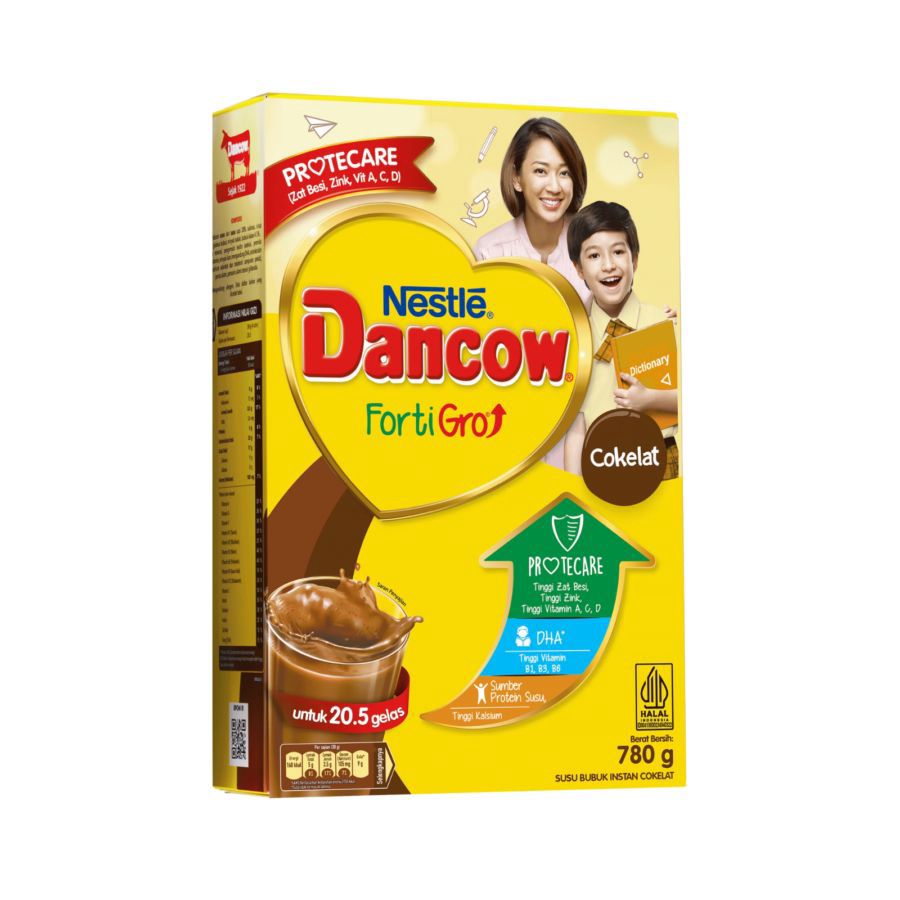 Dancow Fortigro Coklat Susu Anak 780gram