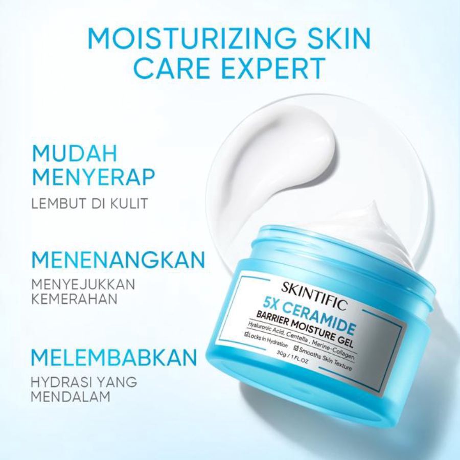 SKINTIFIC 5X Ceramide Barrier Moisturizer Gel 30gram