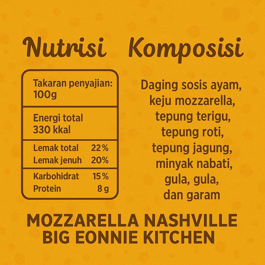 Mozarella Nashville Big Eonnie Kitchen