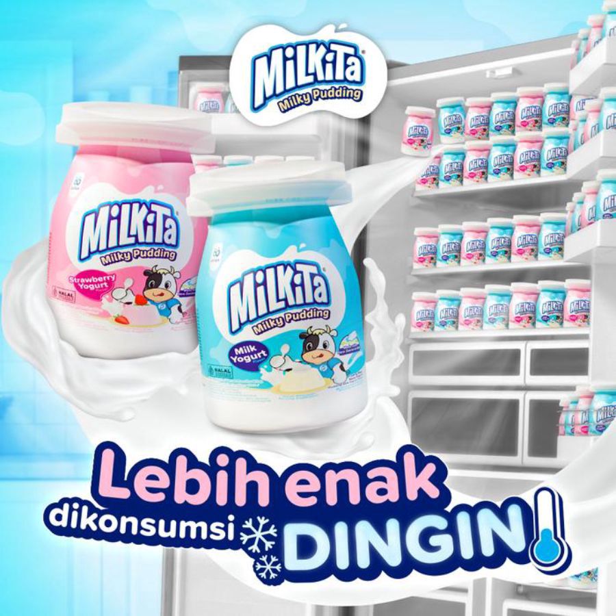 Milkita Milky Pudding Milk Yoghurt Flavor 85gram