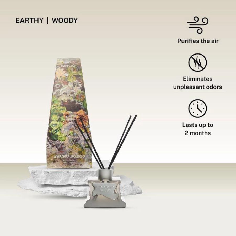 SAFF & Co. Room Potion Sacro Bosco Reed Diffuser
