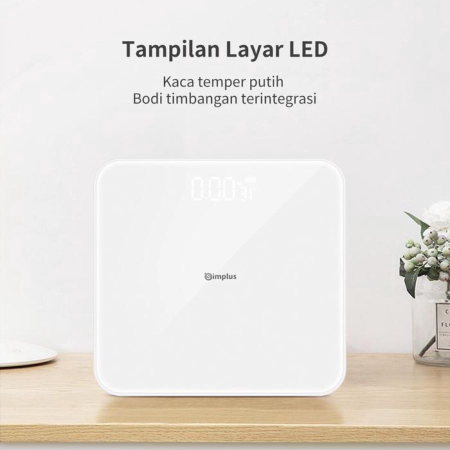 Simplus Timbangan Berat Badan Elektronik